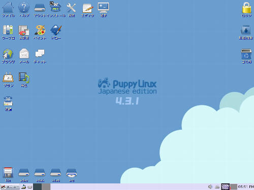 Puppy4.31���X-window