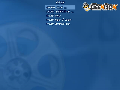 OPEN���j���[