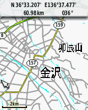 etrex30�C�O�ł�TKA�n�}��\�������Ƃ���